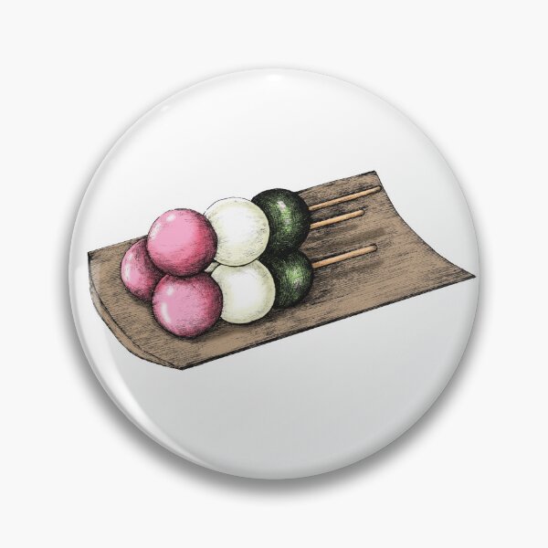 Item preview, Colorful Hanami Dango on Skewers designed and sold by PrintingZen.