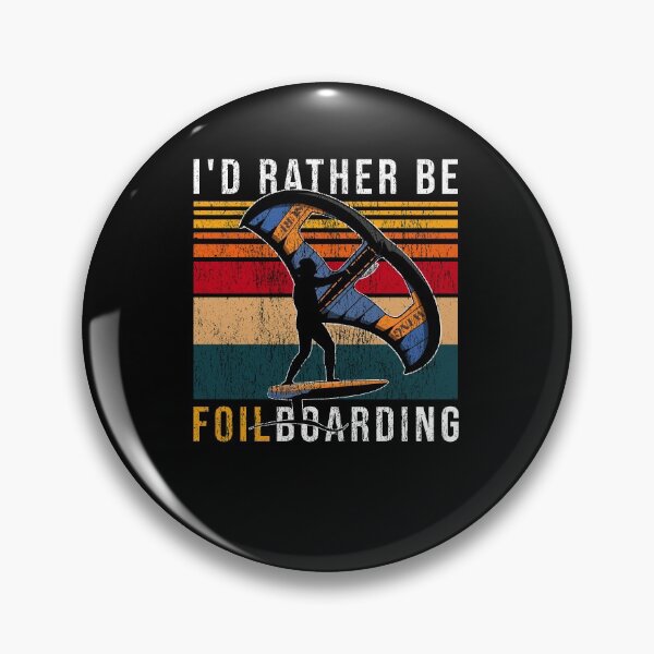 Item preview, Wing Foiling Retro Vintage Gift designed and sold by Grimbart.