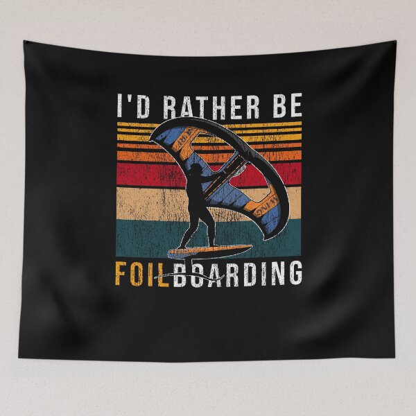 Item preview, Wing Foiling Retro Vintage Gift designed and sold by Grimbart.