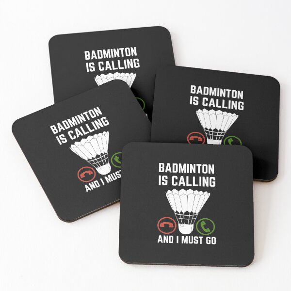 Item preview, Badminton is calling and I must go, Funny Sport Player designed and sold by AMINE  ★★★★★.