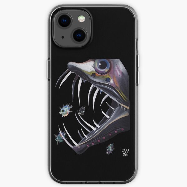 Saber-Toothed Viper Fish iPhone Soft Case
