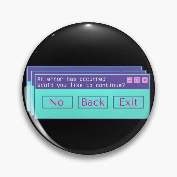 Item preview, Human Error - human glitch - Cannot compute - An Error Has Occurred designed and sold by For the love of Pixels.