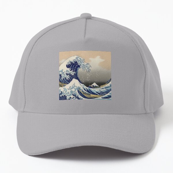 The Great Wave off Kanagawa by japan artist Hokusai Baseball Cap