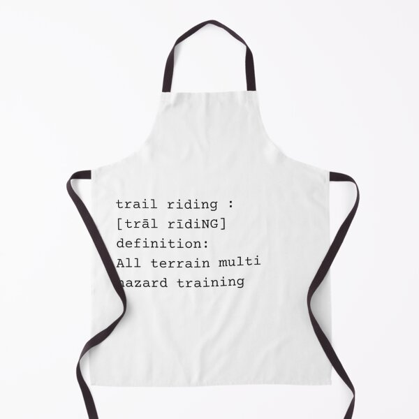 Item preview, Trail riding white designed and sold by Iojofruits.