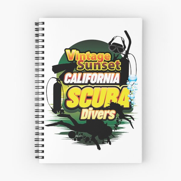 Artikelvorschau, VINTAGE SUNSET CALIFORNIA SCUBA DIVERS entworfen und verkauft von RIGHTCHUS.