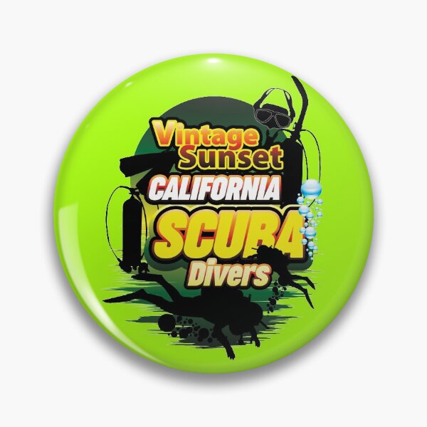 Artikelvorschau, VINTAGE SUNSET CALIFORNIA SCUBA DIVERS entworfen und verkauft von RIGHTCHUS.