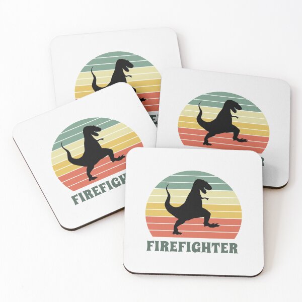 Item preview, Firefighter Dinosaur - Funny FirefighterGift Ide| Perfect Gift For you and friends designed and sold by luconats.