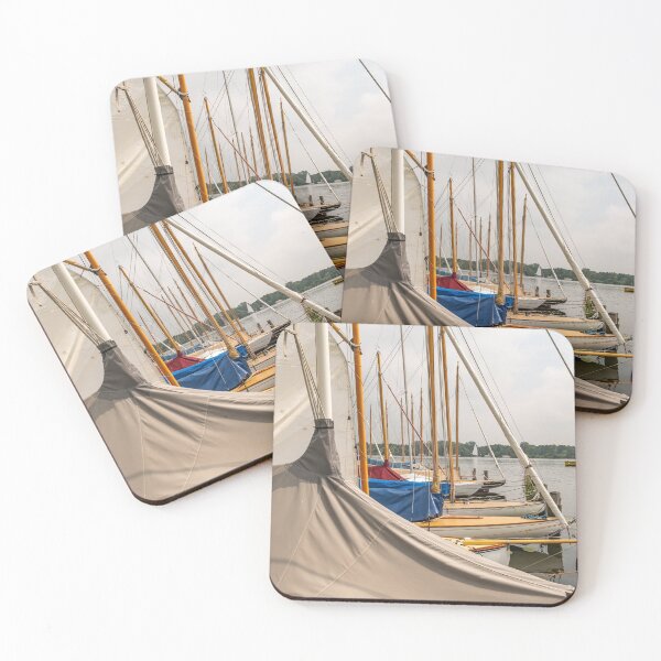 Item preview, Boats moored up on Wroxham Broad designed and sold by yackers1.