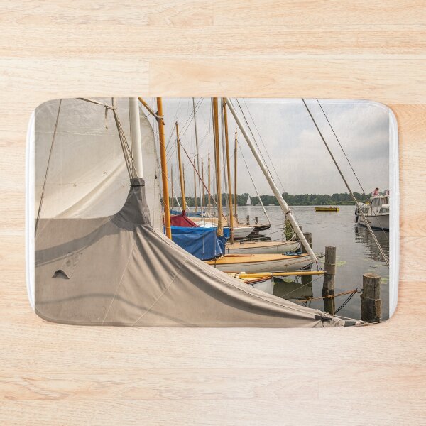 Item preview, Boats moored up on Wroxham Broad designed and sold by yackers1.