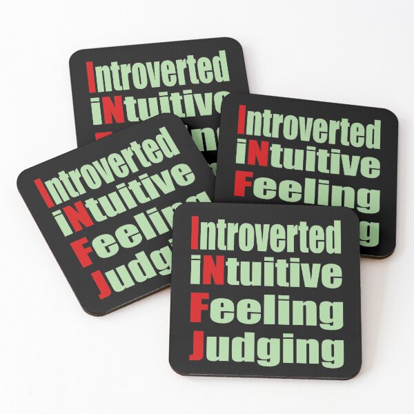 Item preview, INFJ - Introverted | Intuitive | Feeling | Judging designed and sold by NineSevenFour.