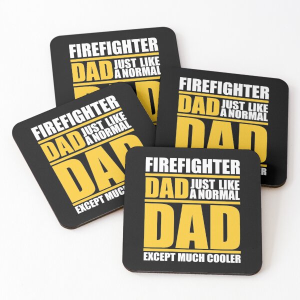 Item preview, Firefighter Dad Just Like A Normal Dad Except Much Coole| Perfect Gift For you and friends designed and sold by luconats.