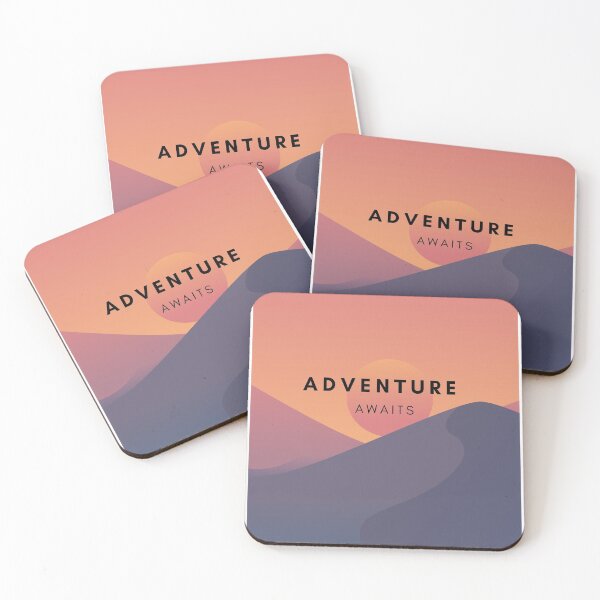 Item preview,  Adventure awaits designed and sold by LittleBirdInk.