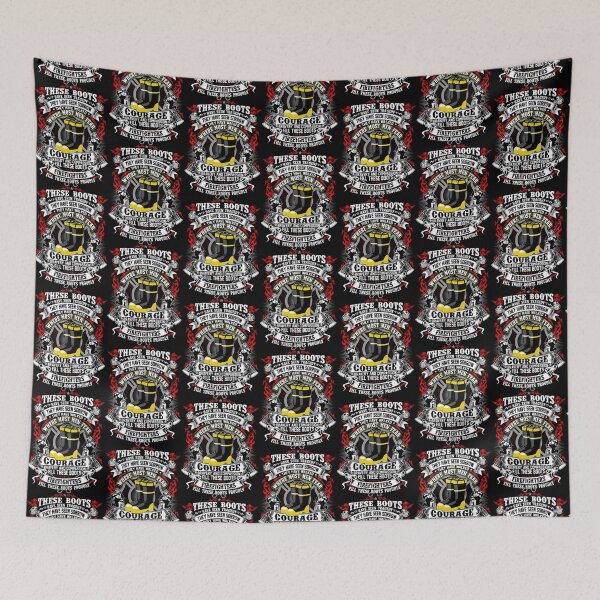 Item preview, Firefighters - These boots have seen traged| Perfect Gift For you and friends designed and sold by luconats.