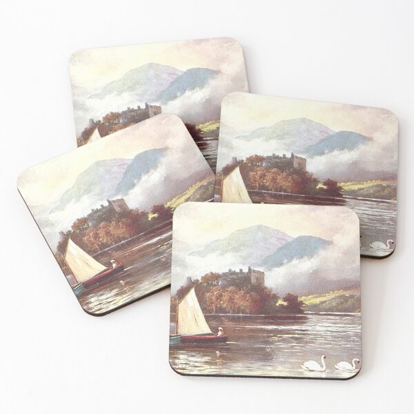 Item preview, Vintage Illustration of Kilchurn Castle, Lochawe designed and sold by yourscotland.