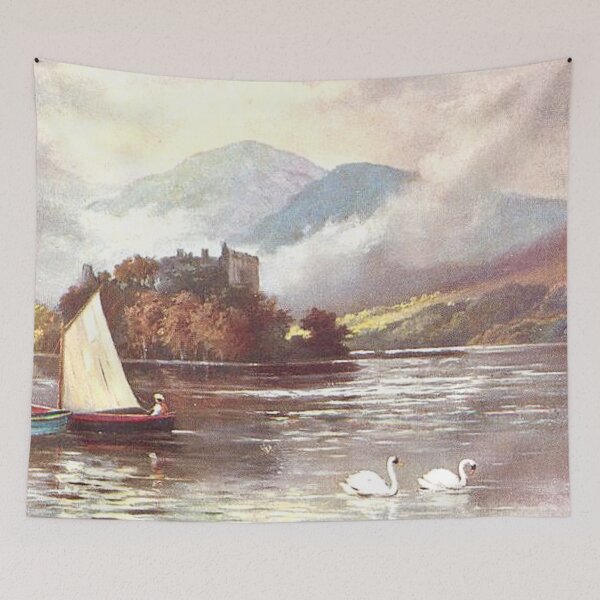 Item preview, Vintage Illustration of Kilchurn Castle, Lochawe designed and sold by yourscotland.