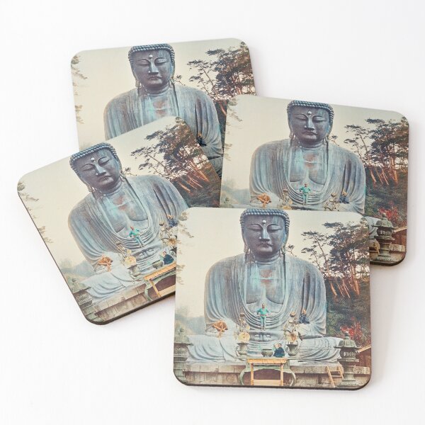 Item preview, The Bronze Buddha by Kazumasa Ogawa designed and sold by JessicaLee Art.