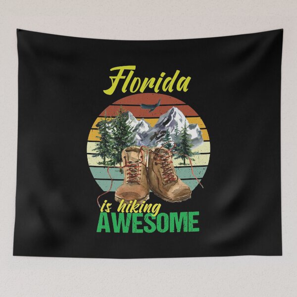 Item preview, Florida is hiking awesome designed and sold by StencilMyst ..