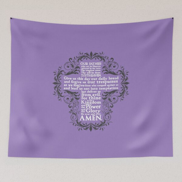 Item preview, Our Father Lord's Prayer Cross  designed and sold by teenugs.