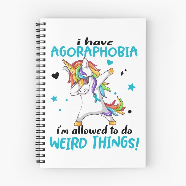 Item preview, Agoraphobia Warrior I'm Allowed To Do Weird Things designed and sold by Brad-FI.