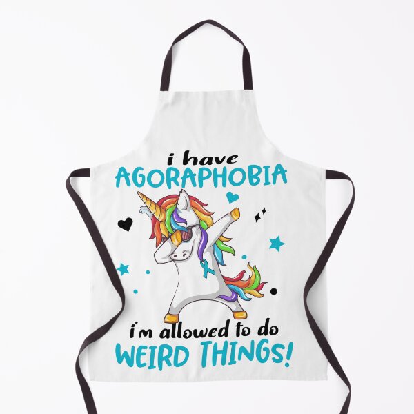 Item preview, Agoraphobia Warrior I'm Allowed To Do Weird Things designed and sold by Brad-FI.