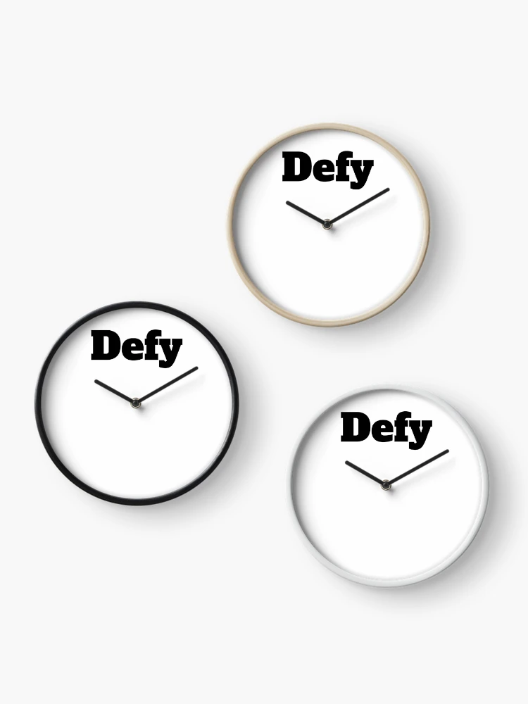 Thumbnail 3 of 4, Clock, Defy designed and sold by RiadMannan.