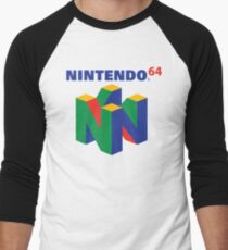 Nintendo 64 Logo Men's Baseball ¾ T-Shirt