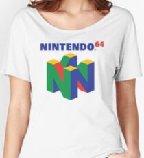 Nintendo 64 Logo Women's Relaxed Fit T-Shirt