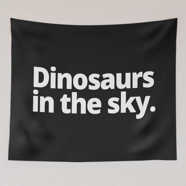 Item preview, Dinosaurs in the sky. designed and sold by WittyChest.