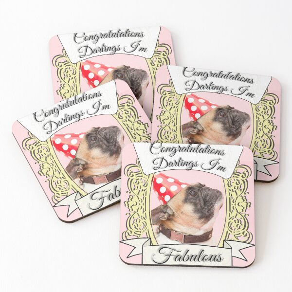 Item preview, Congratulations Darlings I'm Fabulous designed and sold by Andrew Burton.
