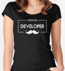 Developer Women's Fitted Scoop T-Shirt