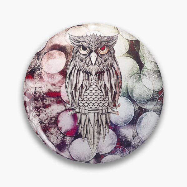 Item preview, Owl in red designed and sold by umfhn.
