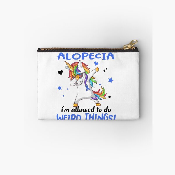 Item preview, Alopecia Warrior I'm Allowed To Do Weird Things designed and sold by Brad-FI.