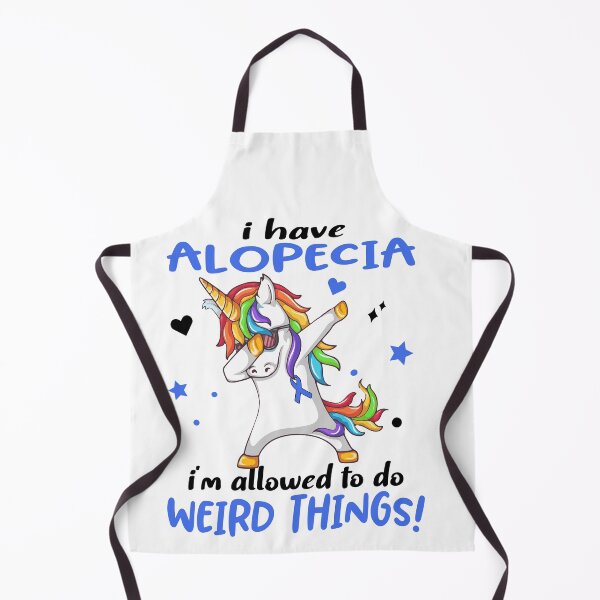 Item preview, Alopecia Warrior I'm Allowed To Do Weird Things designed and sold by Brad-FI.