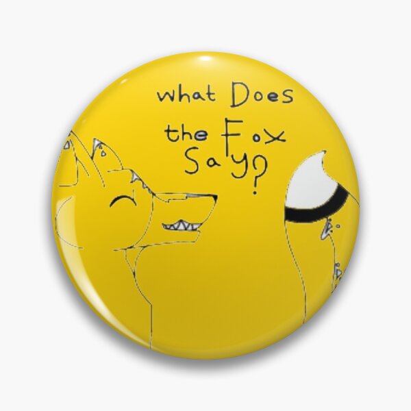 Item preview, yellow, What does the fox say?  designed and sold by beckyhowling.