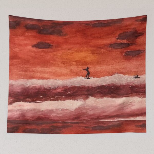 Item preview, dusk surfing designed and sold by banabananaz.