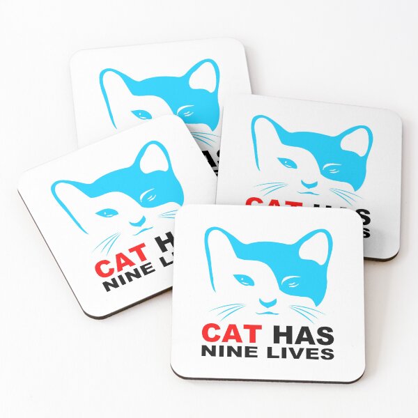 Item preview, A cat has nine lives designed and sold by All-Seasons.