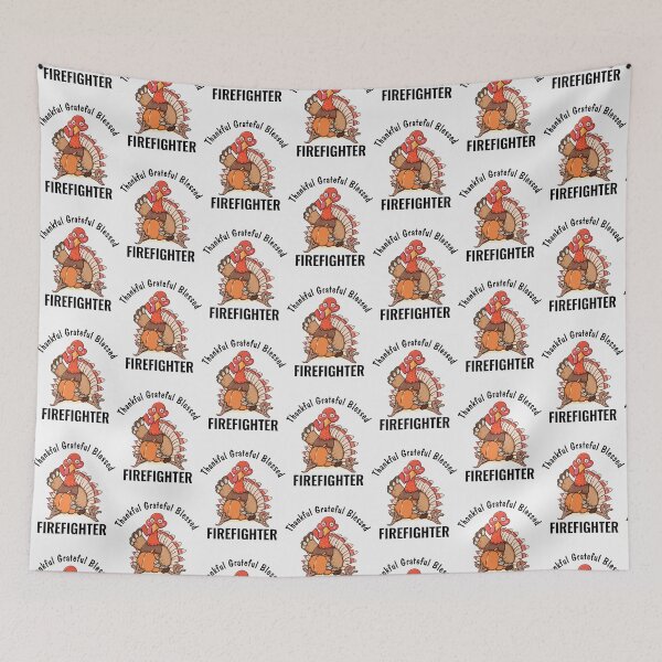 Item preview, Thankful Grateful Blessed Firefighter| Perfect Gift For you and friends designed and sold by luconats.