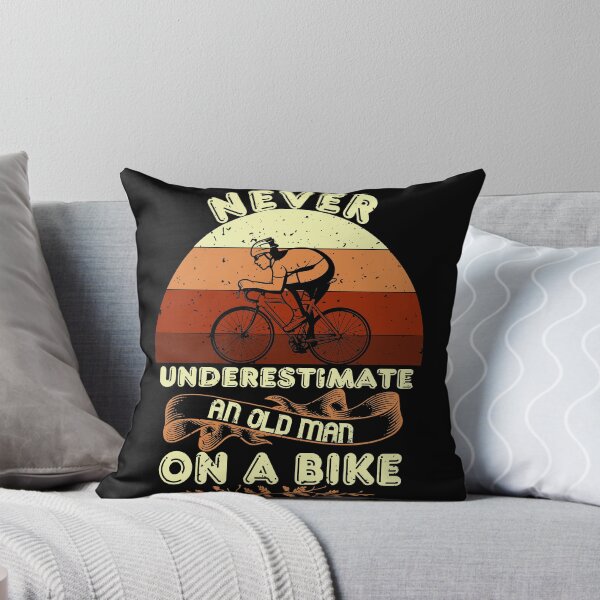 Item preview, Never Underestimate an Old Man On a Bike designed and sold by Hapoel.