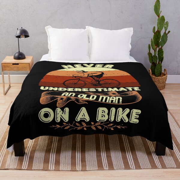 Item preview, Never Underestimate an Old Man On a Bike designed and sold by Hapoel.