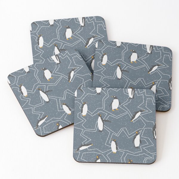 Item preview, Penguins Pattern design for apparel and beddings designed and sold by Sunnyhova.