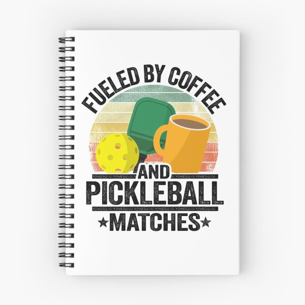 Item preview, Fueled By Coffee And Pickleball Matches Funny Pickleball designed and sold by Stronzi.
