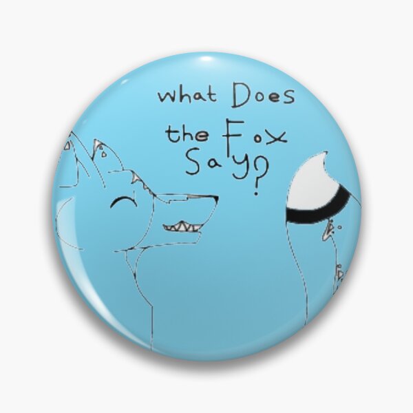 Item preview, blue, What does the fox say?  designed and sold by beckyhowling.