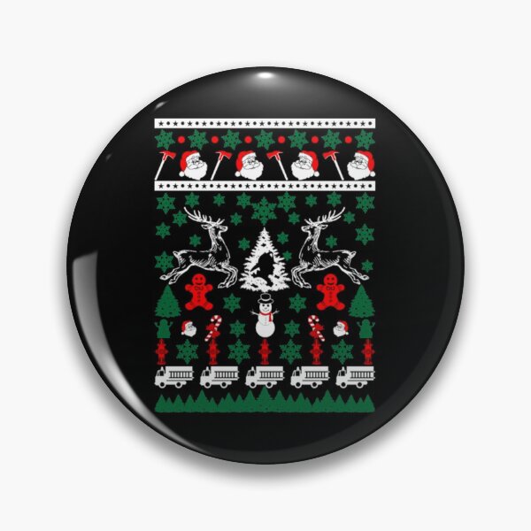 Item preview, Merry Firefighter Fireman Ugly Christmas Sweater Funny Tshirt| Perfect Gift For you and friends designed and sold by luconats.