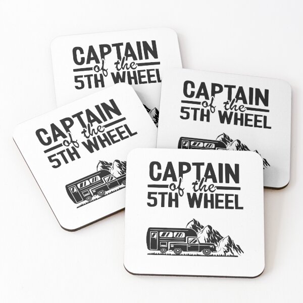 Item preview, Captain Of The 5th Wheel Funny Camping designed and sold by Stronzi.