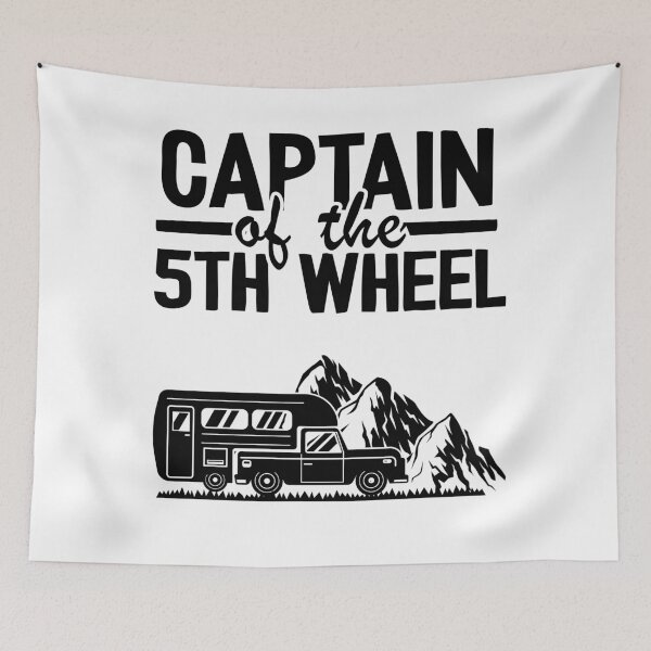 Item preview, Captain Of The 5th Wheel Funny Camping designed and sold by Stronzi.