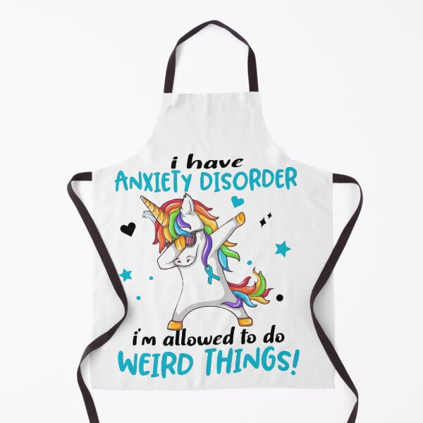 Item preview, Anxiety Disorder Warrior I'm Allowed To Do Weird Things designed and sold by Brad-FI.