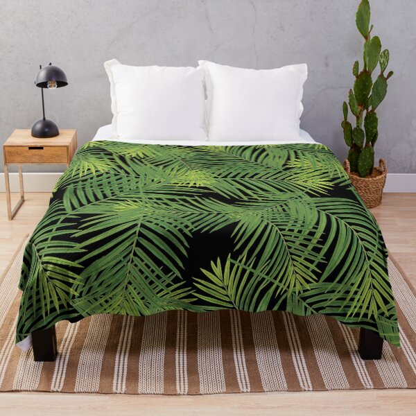 Item preview, Tropical Jungle Palm Leaves Pattern designed and sold by Pavnud.