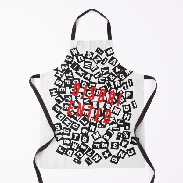 Item preview, Disoriented funny letters graphic red designed and sold by Lizzysszhou.