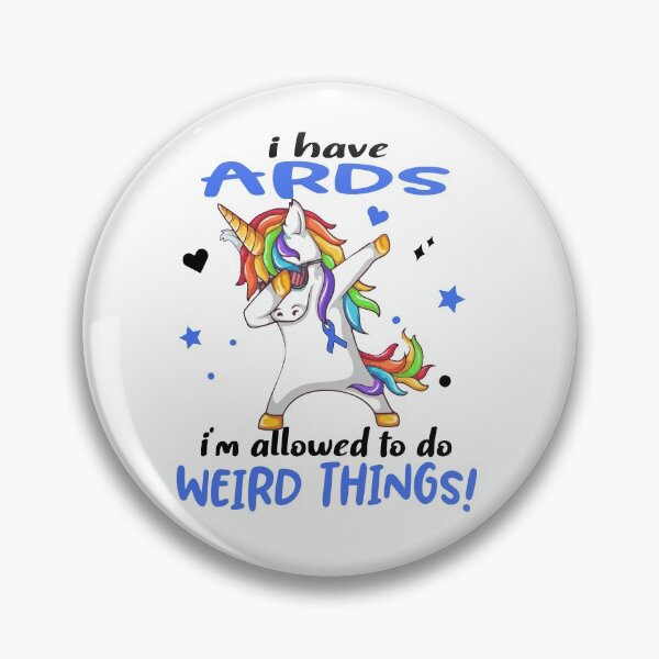 Item preview, ARDS Warrior I'm Allowed To Do Weird Things designed and sold by Brad-FI.