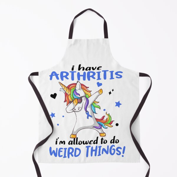 Item preview, Arthritis Warrior I'm Allowed To Do Weird Things designed and sold by Brad-FI.